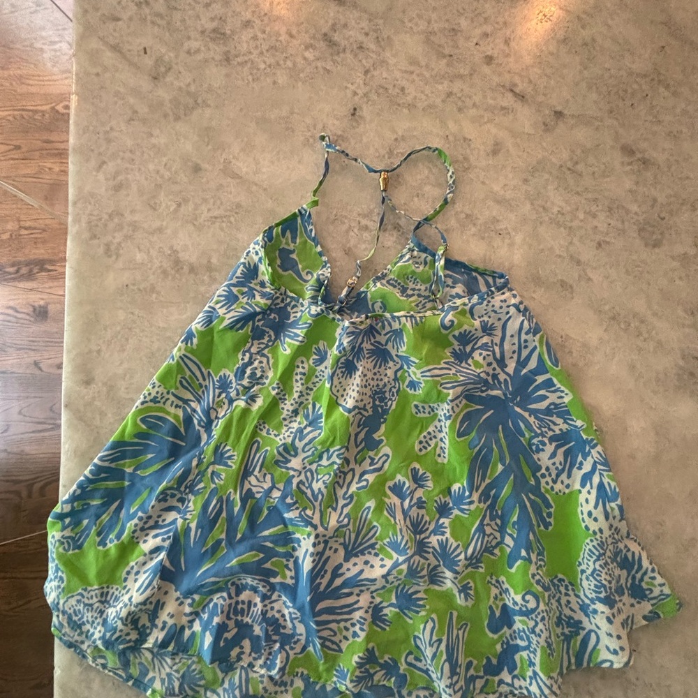 Size XXS Lily Pulitzer silk tank